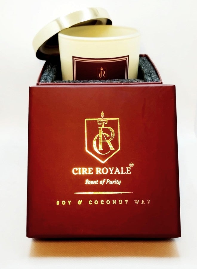 Cire Royale سير رويال | شمعة معطرة فاخرة | خالية من البارافين | مزيج من شمع الصويا وجوز الهند بنسبة 100% | هدية لها | يوفوريا - سحر الجذب (كلاسيكي) - Image 3